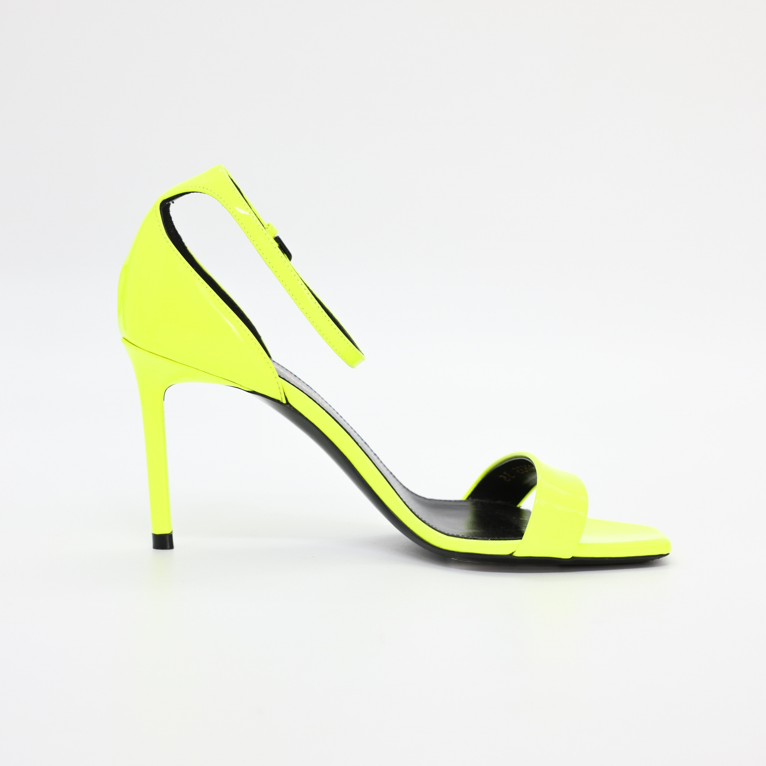 Босоножки YSL 35 салатовый неон. Пыльник