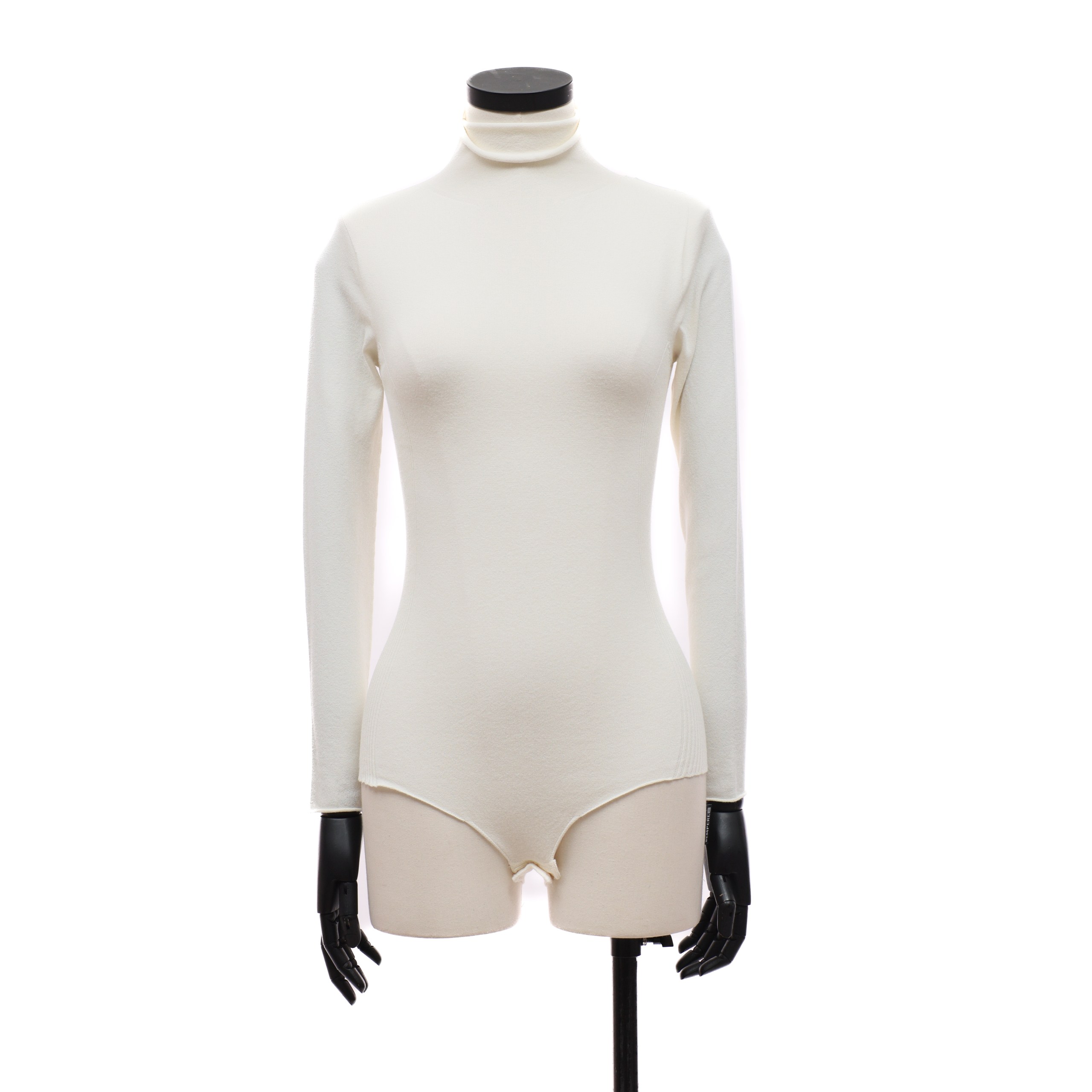 Боди TWINSET S Айвори вискоза открытая спинка,горлышко