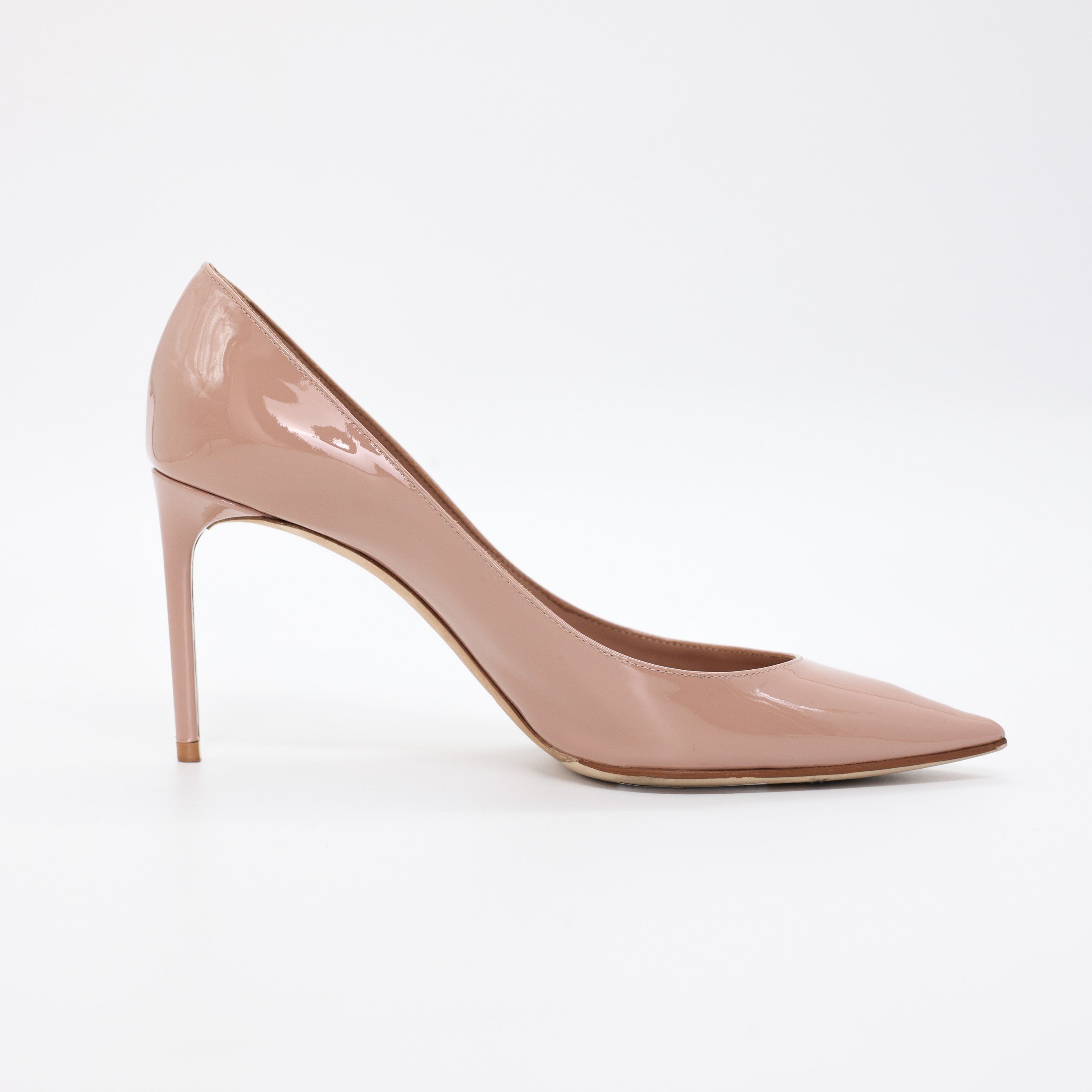 туфли YSL 36/5 бежевый лак. Коробка