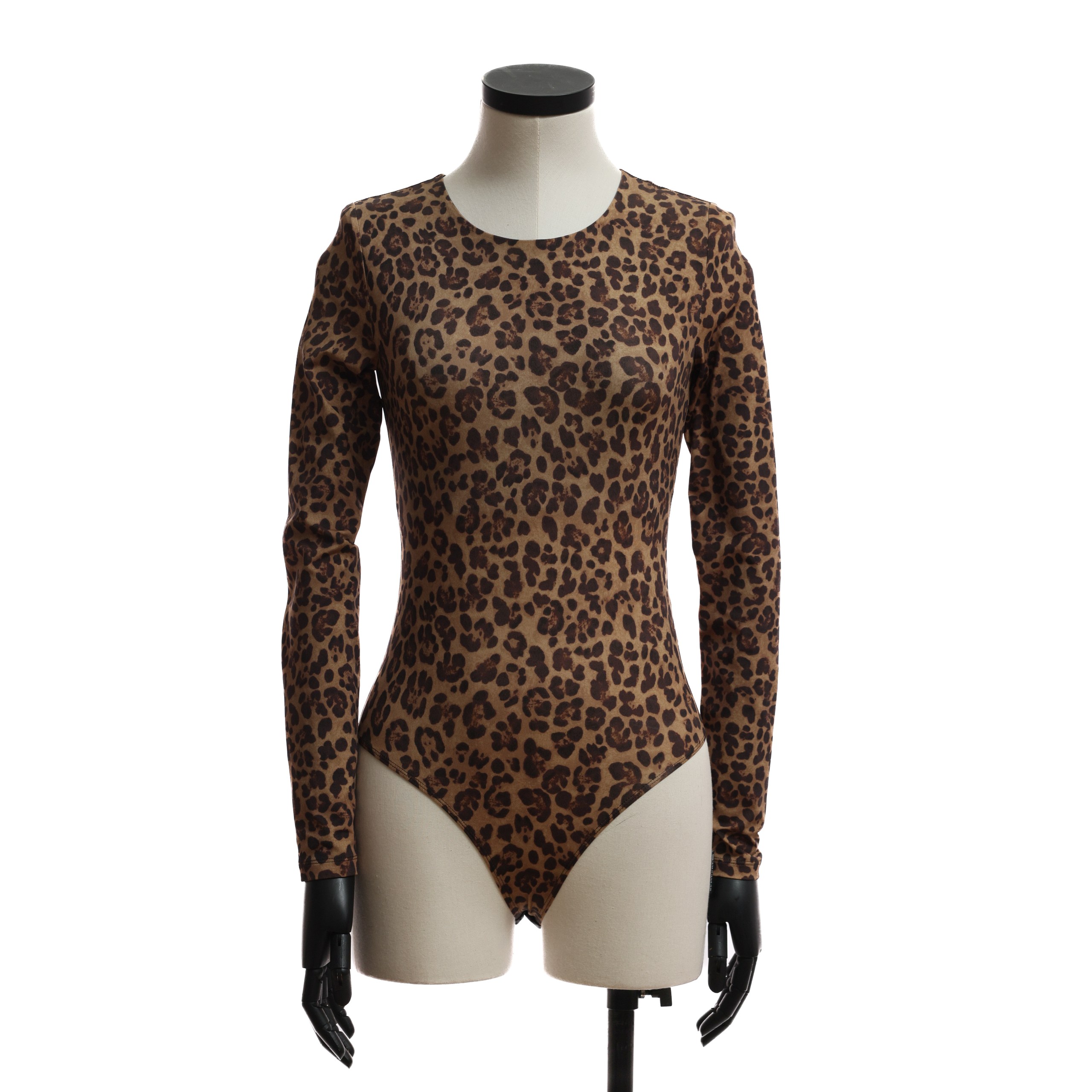 Боди VALENTINO S MULTICOLOR текстиль принт леопард