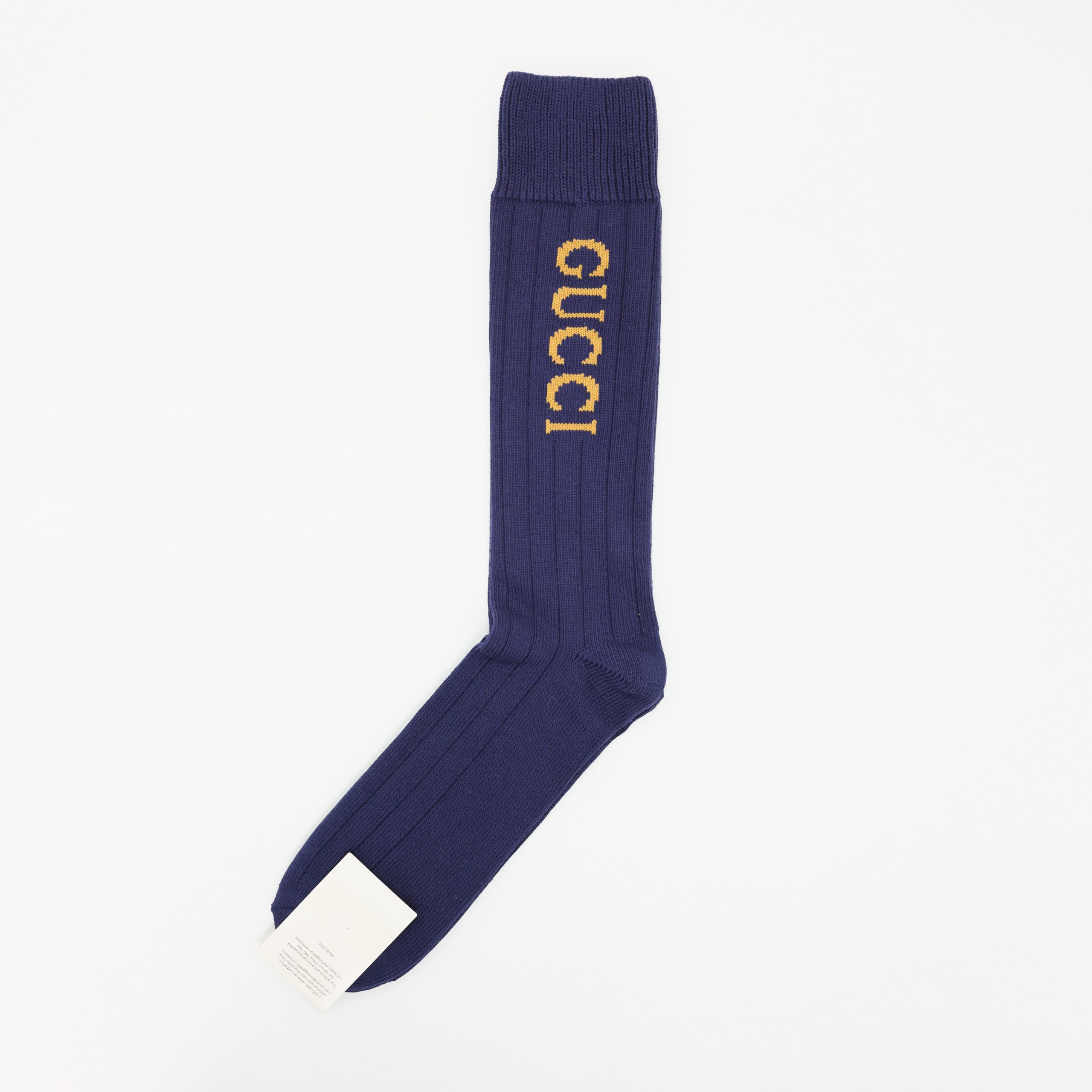 Гольфы GUCCI - синий  коробка