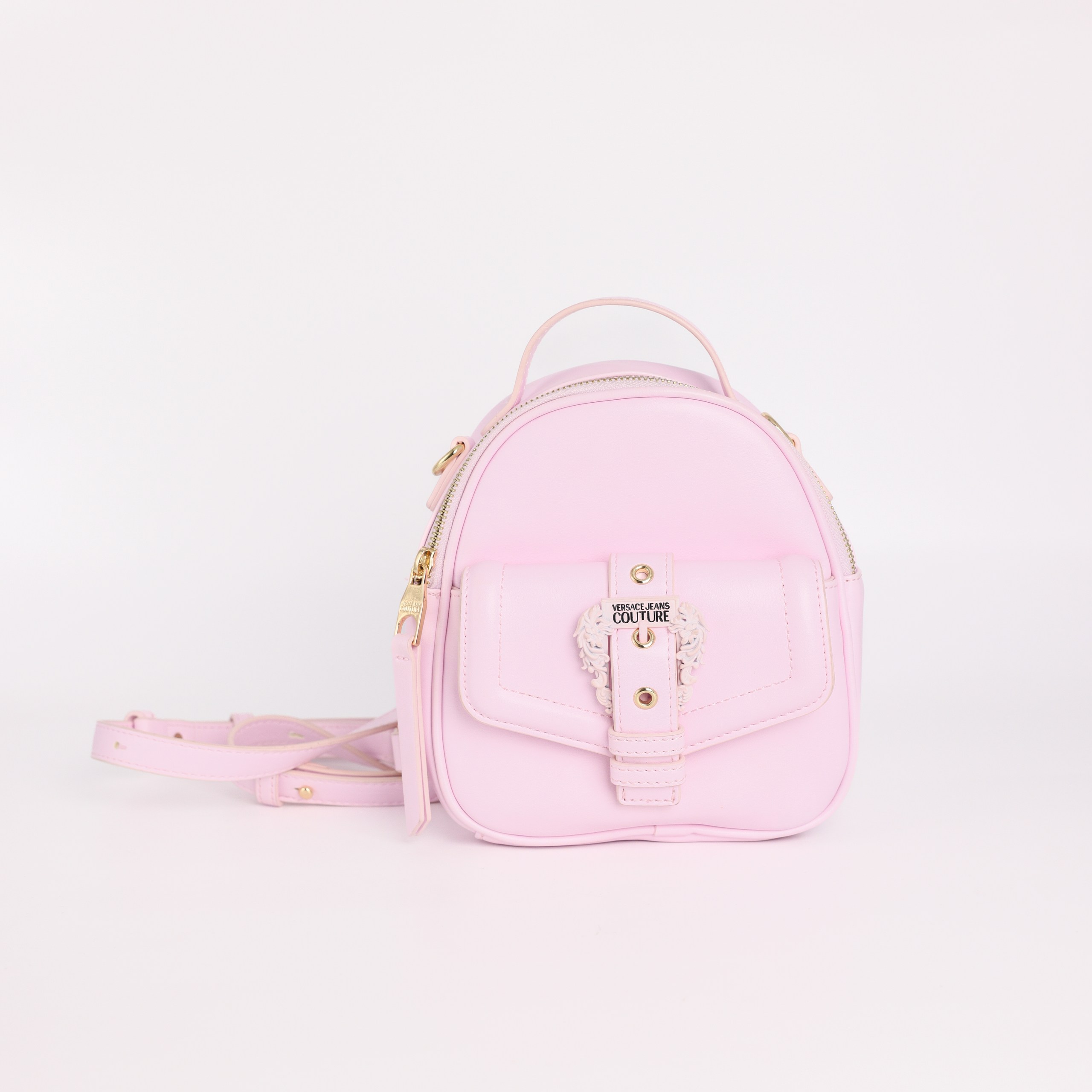 Рюкзачок Versace Couture розовая кожа. Пыльник 