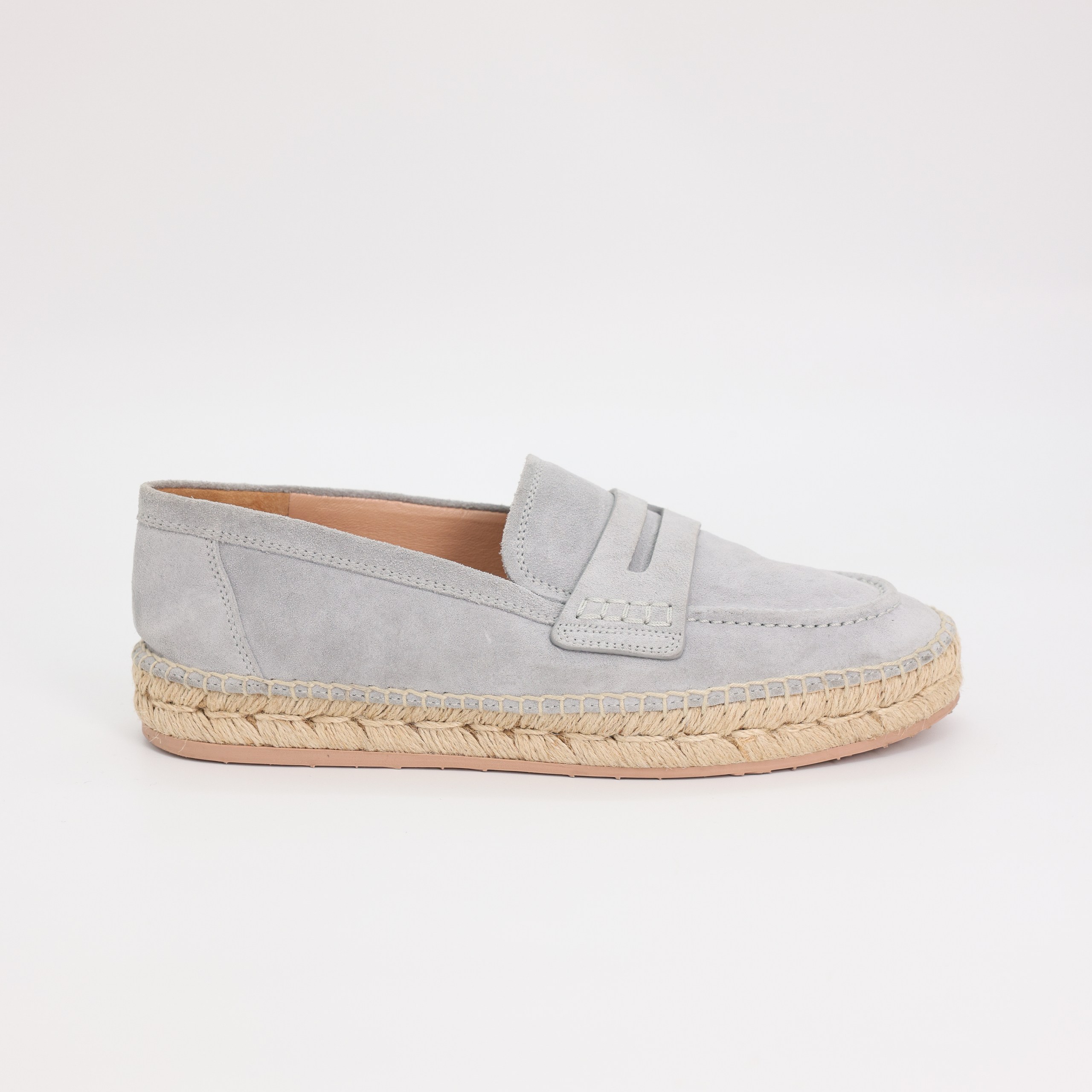 Эспадрильи-лоферы Gianvito Rossi 38 голубая замша