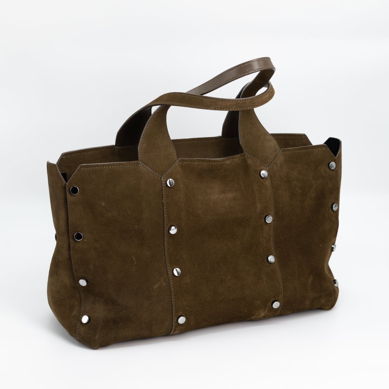 Сумка JIMMY CHOO Big  замша металические болты,зиппер